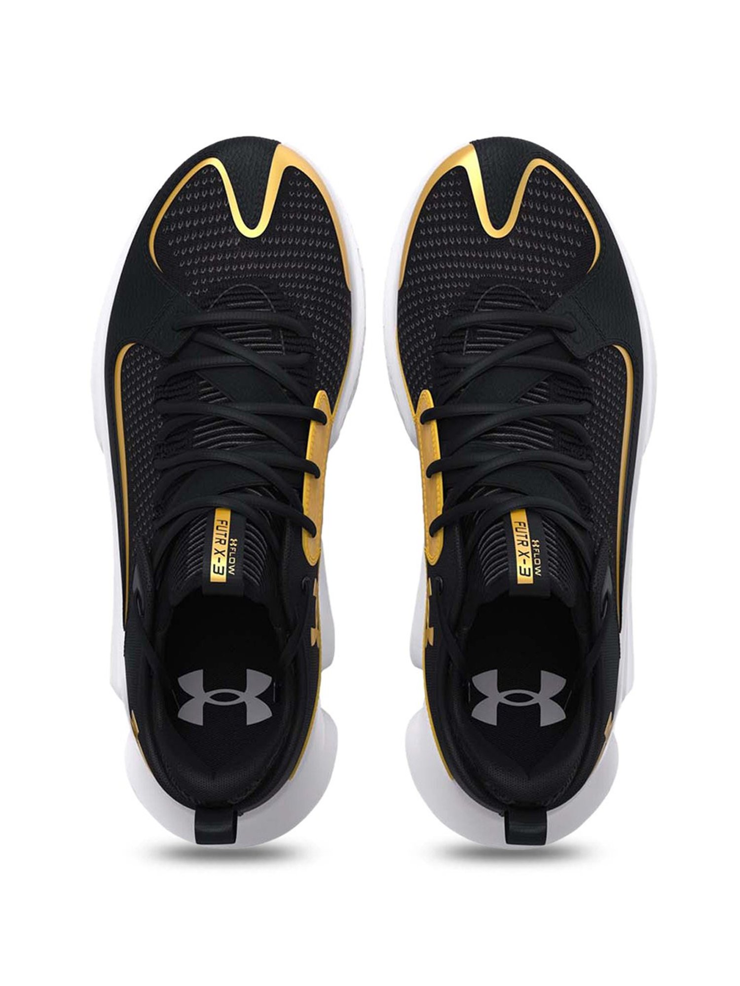 Under Armour Men's FLOFUTR X 3 Black Basketball Shoes