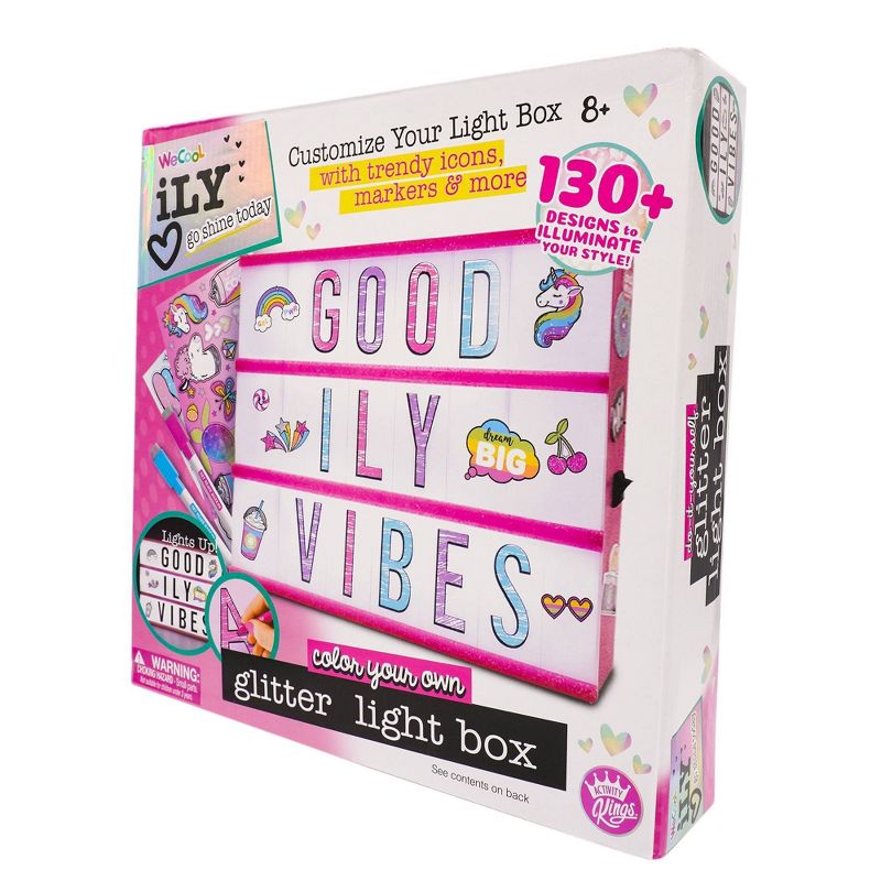 Activity Kings iLY DIY Glitter Light Box
