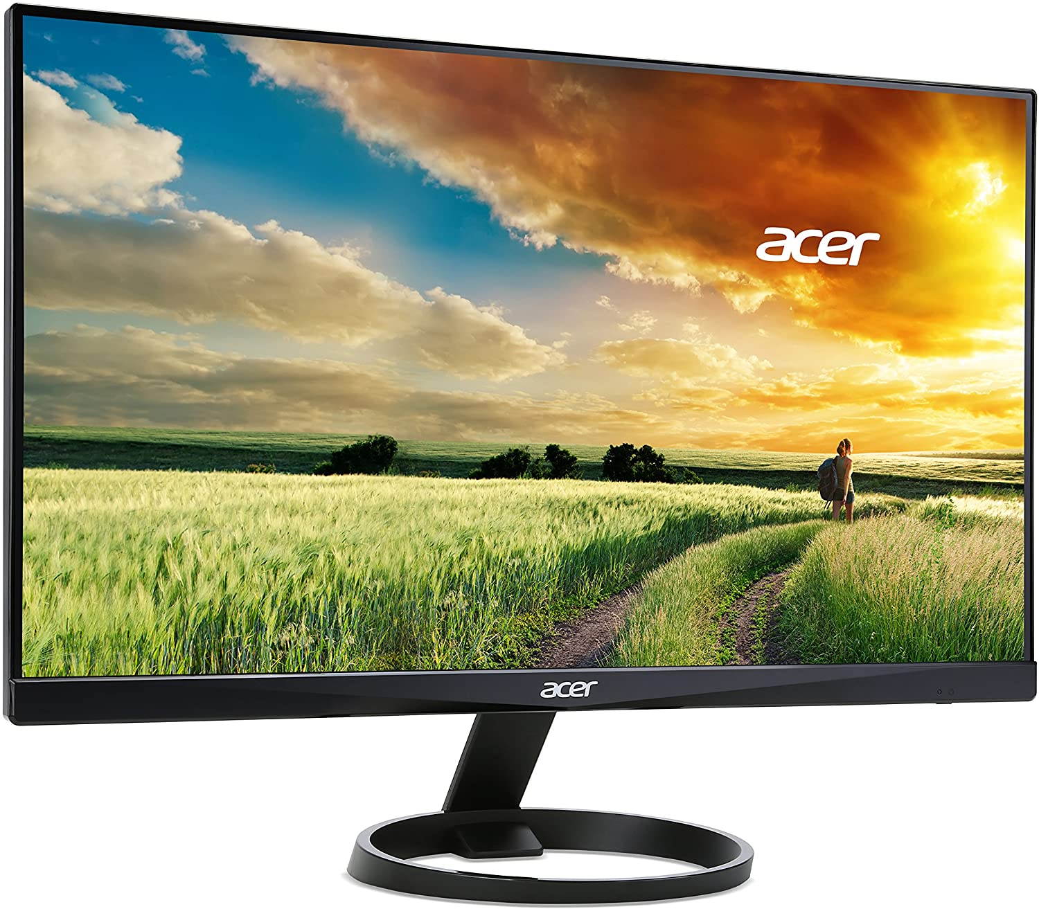 23.8-Inch IPS HDMI DVI VGA (1920 x 1080) Widescreen Monitor,Black