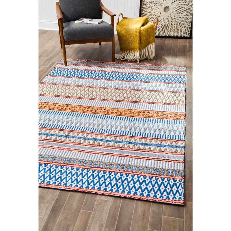 8'X10' Shapes Woven Area Rug - Anji Mountain