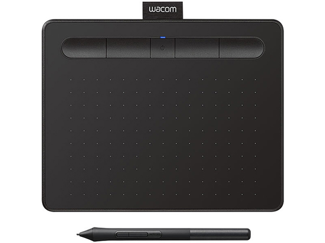 Wacom Intuos Wireless Graphics Drawing Tablet with 3 Bonus Software Included, 10.4" X 7.8", Black (CTL6100WLK0)