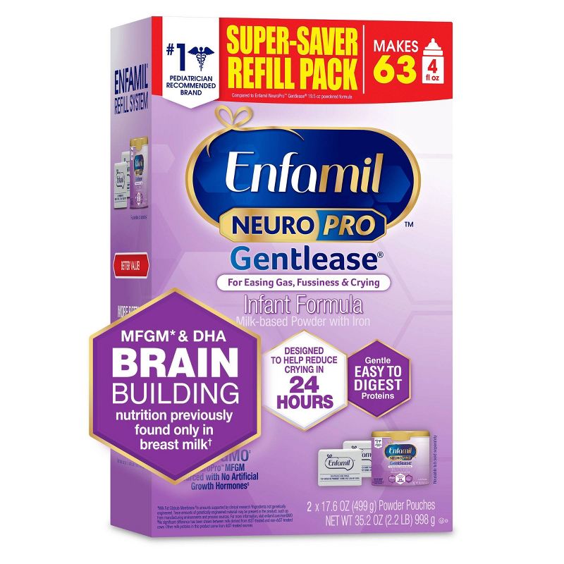 Enfamil NeuroPro Gentlease Formula Powder XL Refill Box - 35.2oz