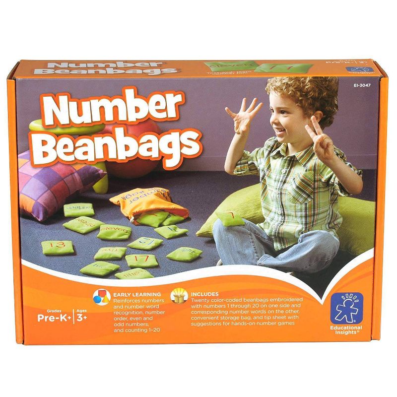 Educational Insights Number Bean Bags