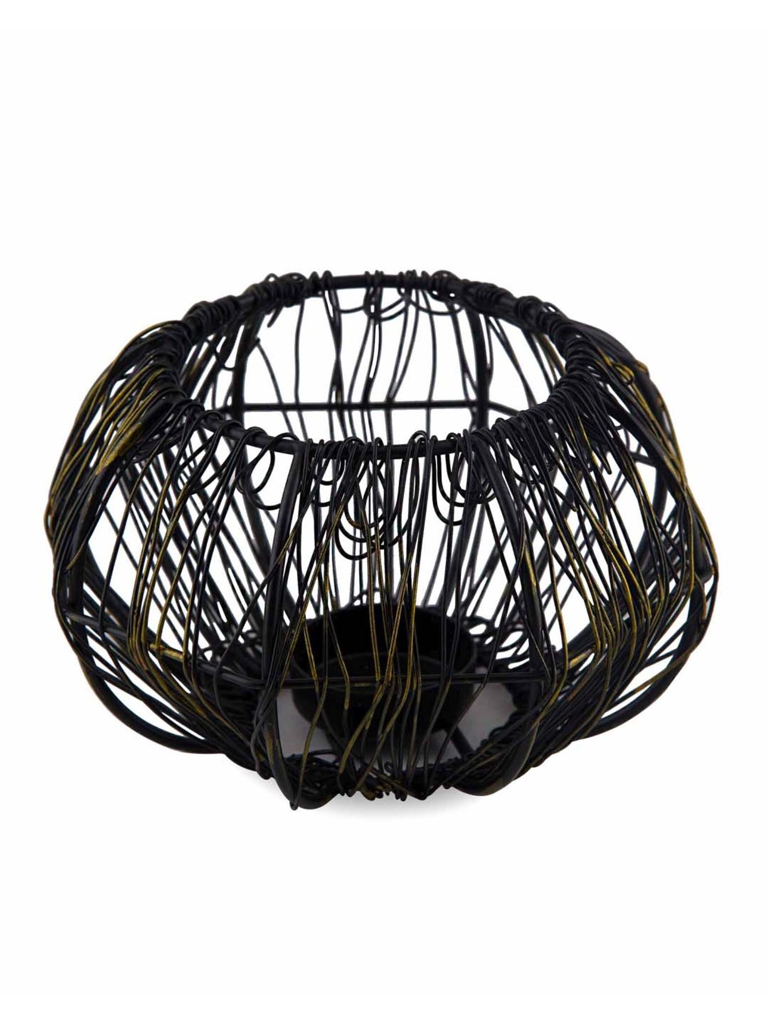 Homesake 'Halloween' Black Metal Candle Holder - Set of 1