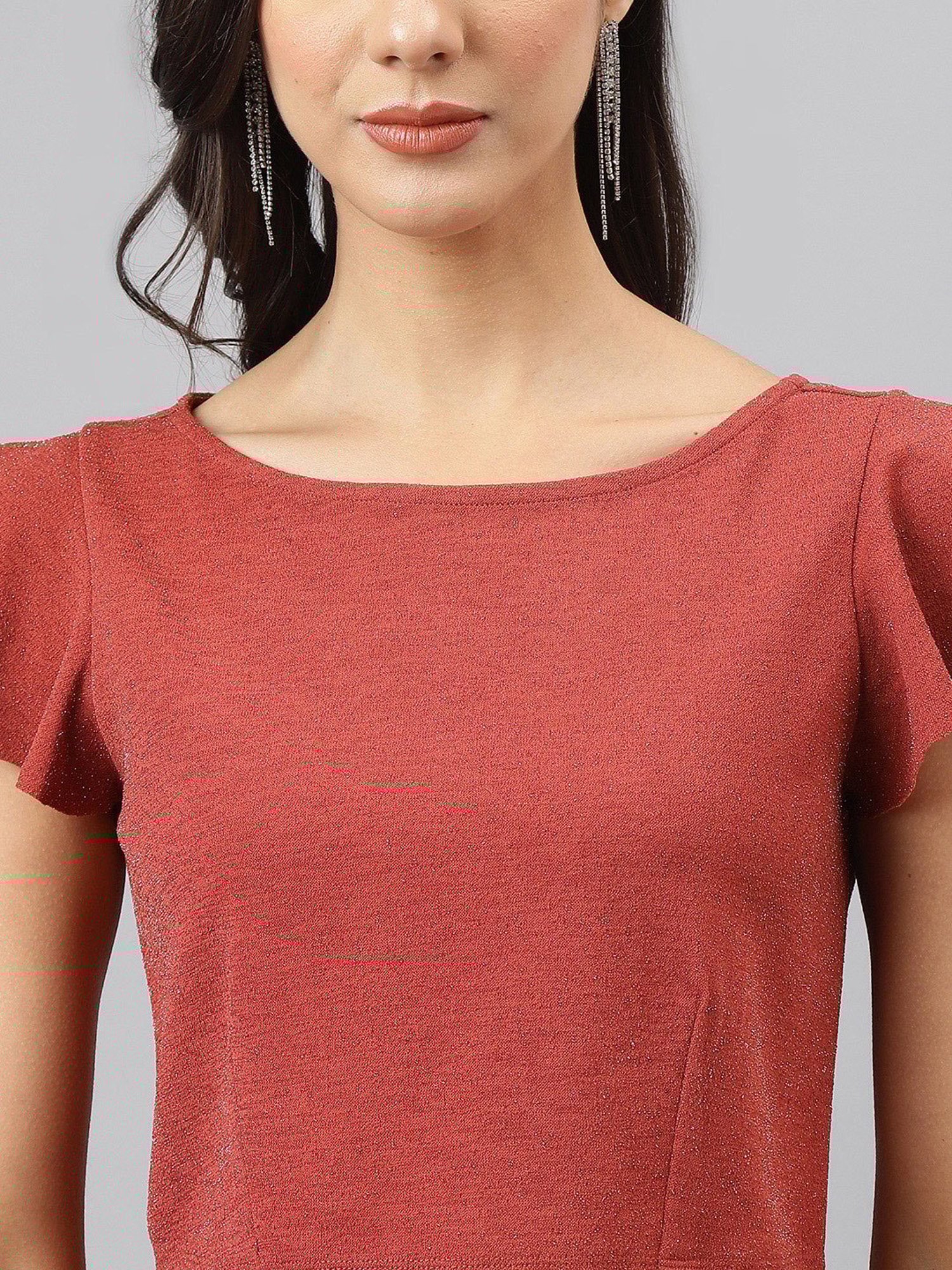 Latin Quarters Rust Maxi Co-Ord Set