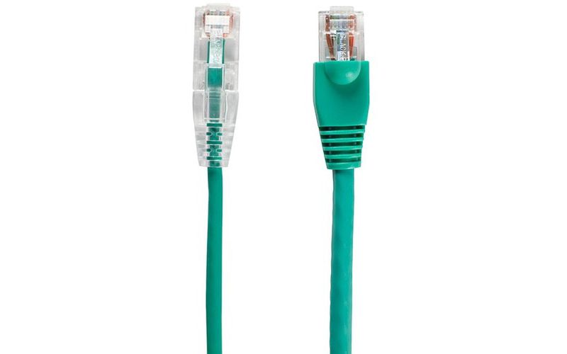 Black Box Slim-Net Cat.6 UTP Patch Network Cable - 1 ft Network Cable for Network Device - First End: 1 x RJ-45 Male Network