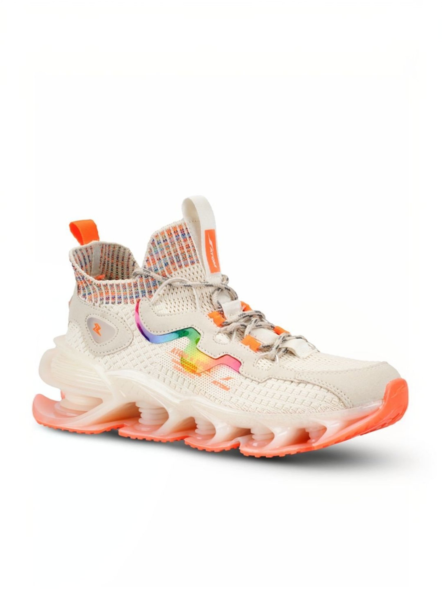 Atom Men's Spring Edge Alpha 1 Beige Running Shoes