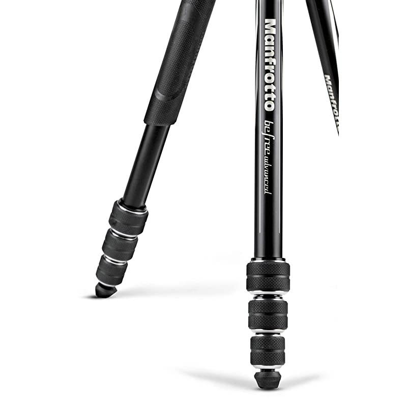 Travel Befree Live Aluminium Tripod Twist, Video Head, Black, Compact (MVKBFRT-LIVEUS)