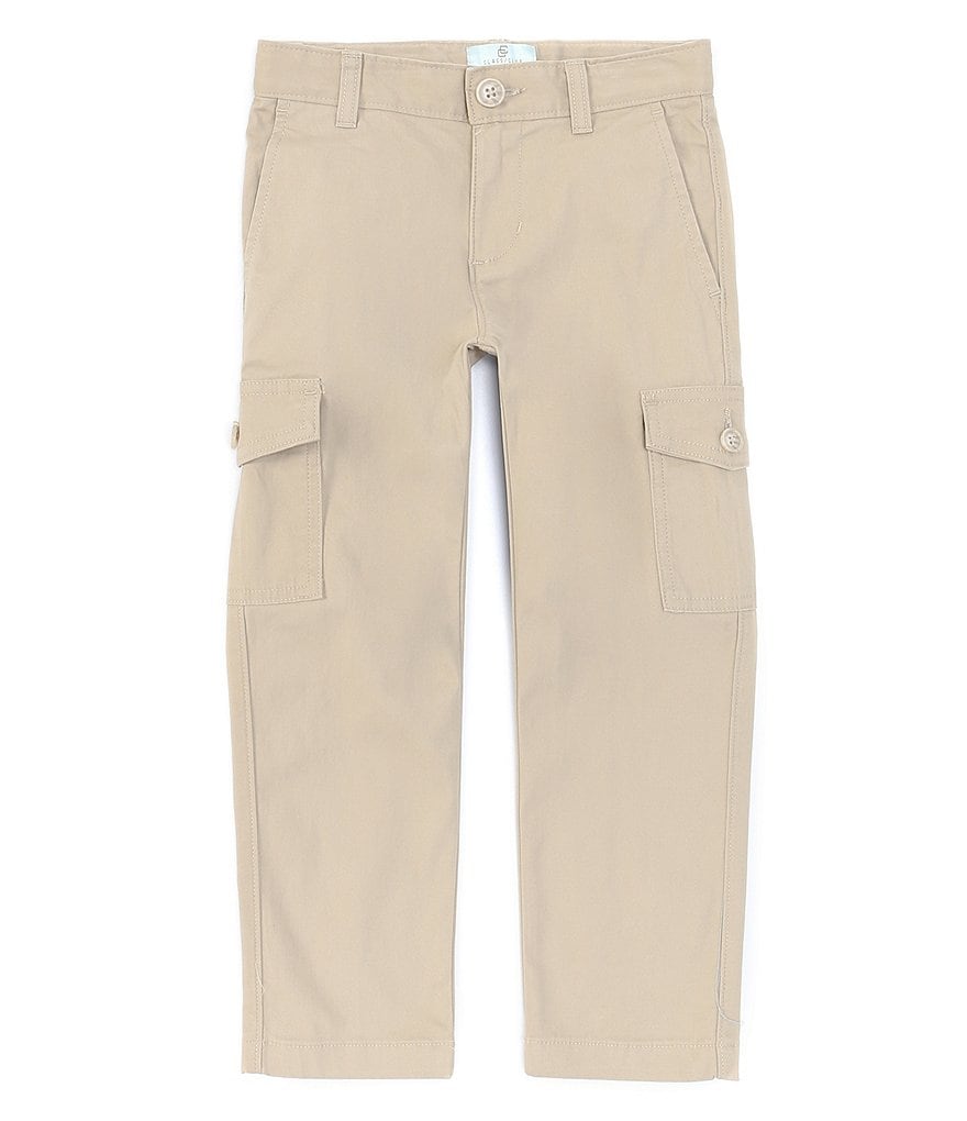 Class Club Little Boys 2T-7 Stretch Twill Cargo Pants
