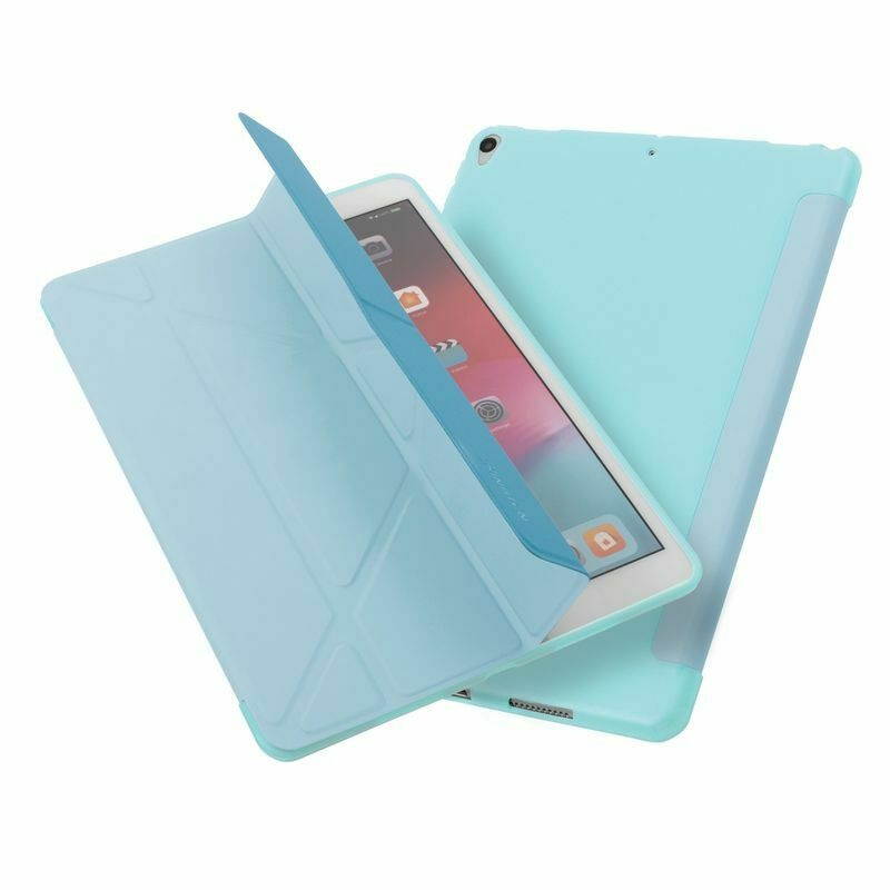 Tablet Case for iPad Air 3, Pro 10.5", Multifold, Magnetic Cover, Sky Blue