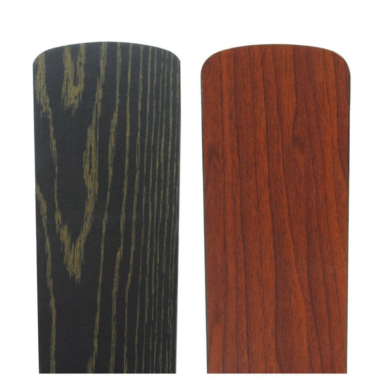 52" Casa Vieja Modern Rustic 3 Blade Ceiling Fan with Remote Brushed Nickel Natural Wood House Bedroom Living Room Home Kitchen