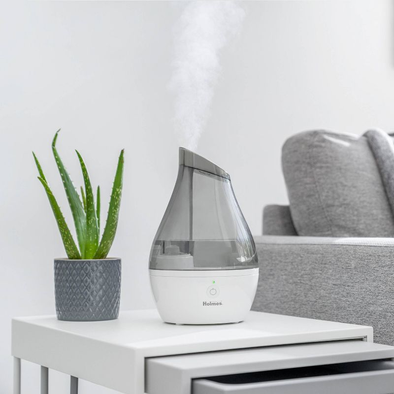 Holmes 0.5gal Virtually Silent Ultrasonic Cool Mist Humidifier
