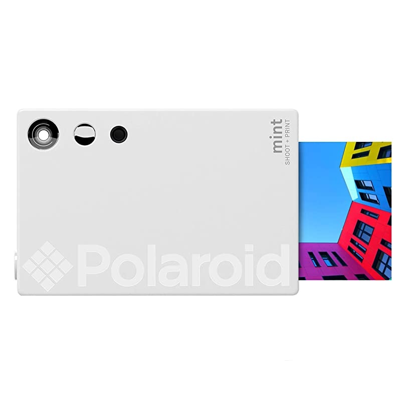 Polaroid Mint Instant Print Digital Camera White Prints on  2x3 StickyBacked Photo Paper