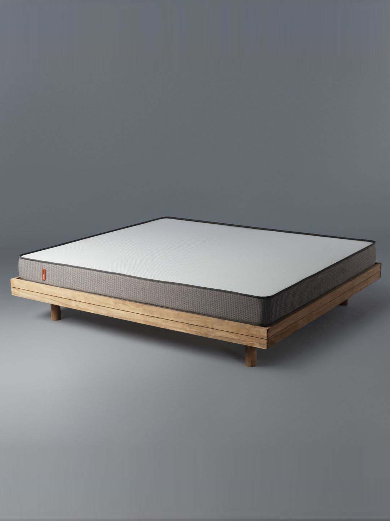 Sleepyhead Flip Grey & White Foam Dual Sided Mattress With Firm & Soft Sides