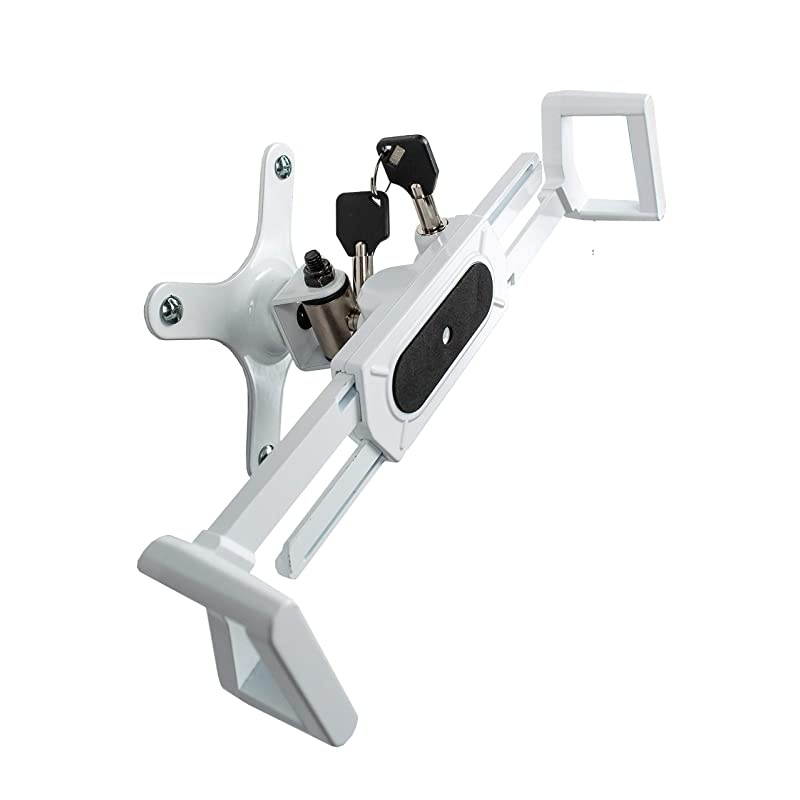 Security VESA and Wall Mount for 7Inch to 14Inch Tablets White