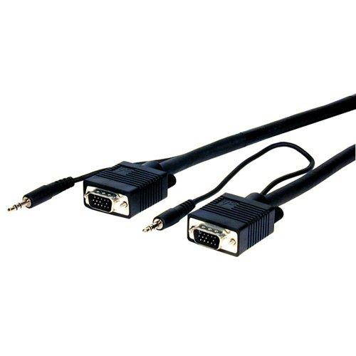 Comprehensive Cable 50-Feet Certified Professional Series VGA/QXGA with Audio HD 15-Pin Plug to Plug Cable (VGA15P-P-50HR/A)