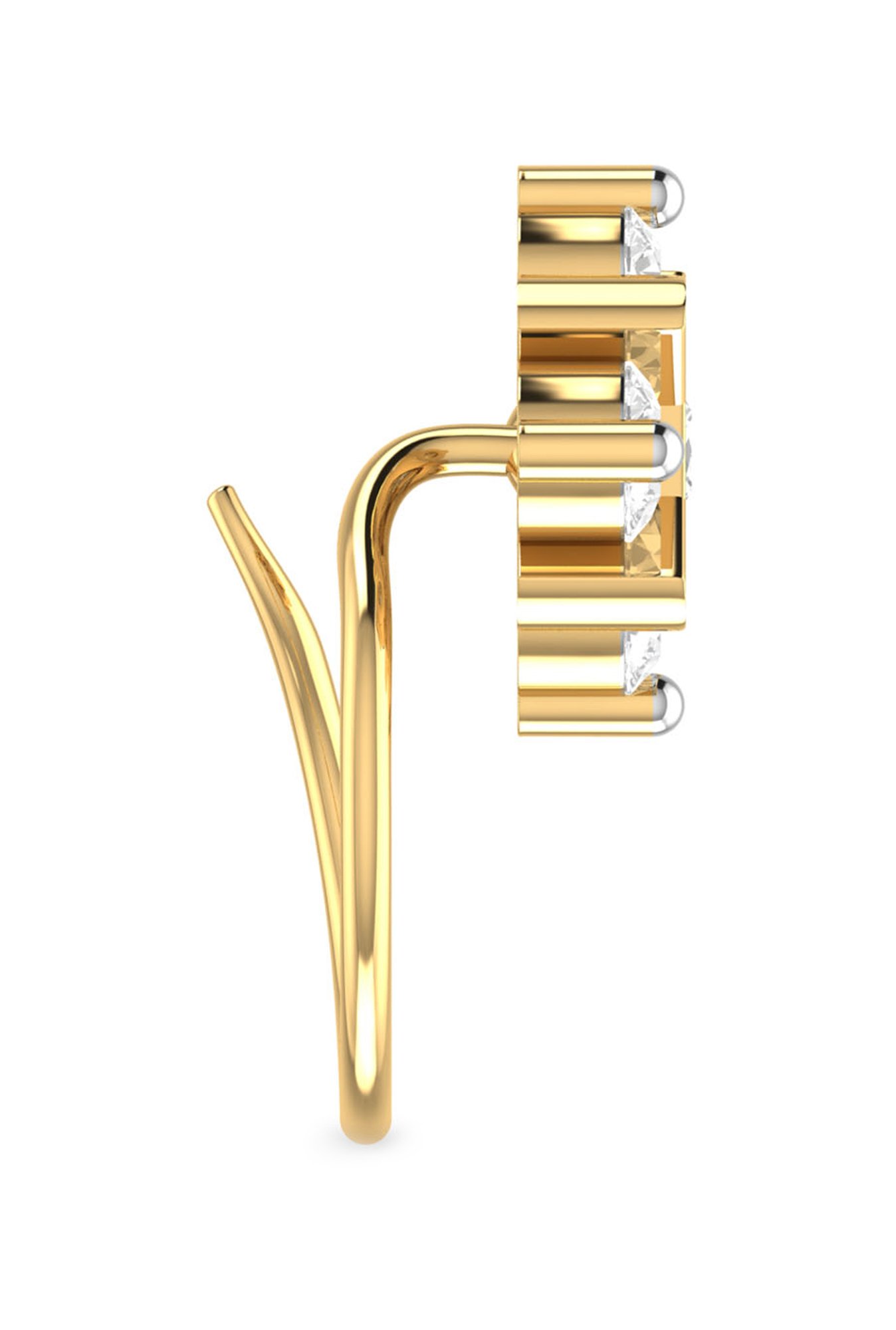 PC Jeweller Kata 22 kt Gold Nosepin