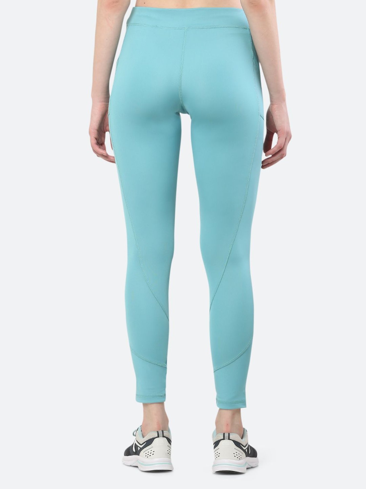 Fitleasure Sky Blue High Rise Tights