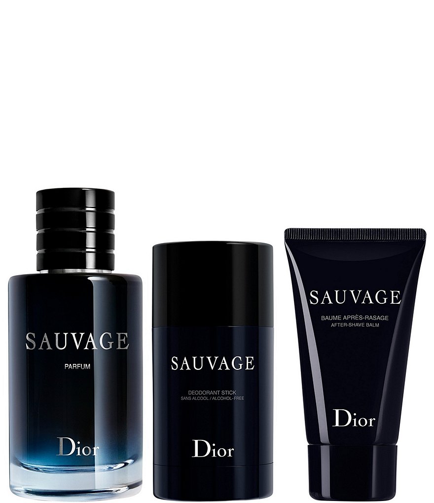 Dior Sauvage Parfum 3 Piece Father's Day Gift Set