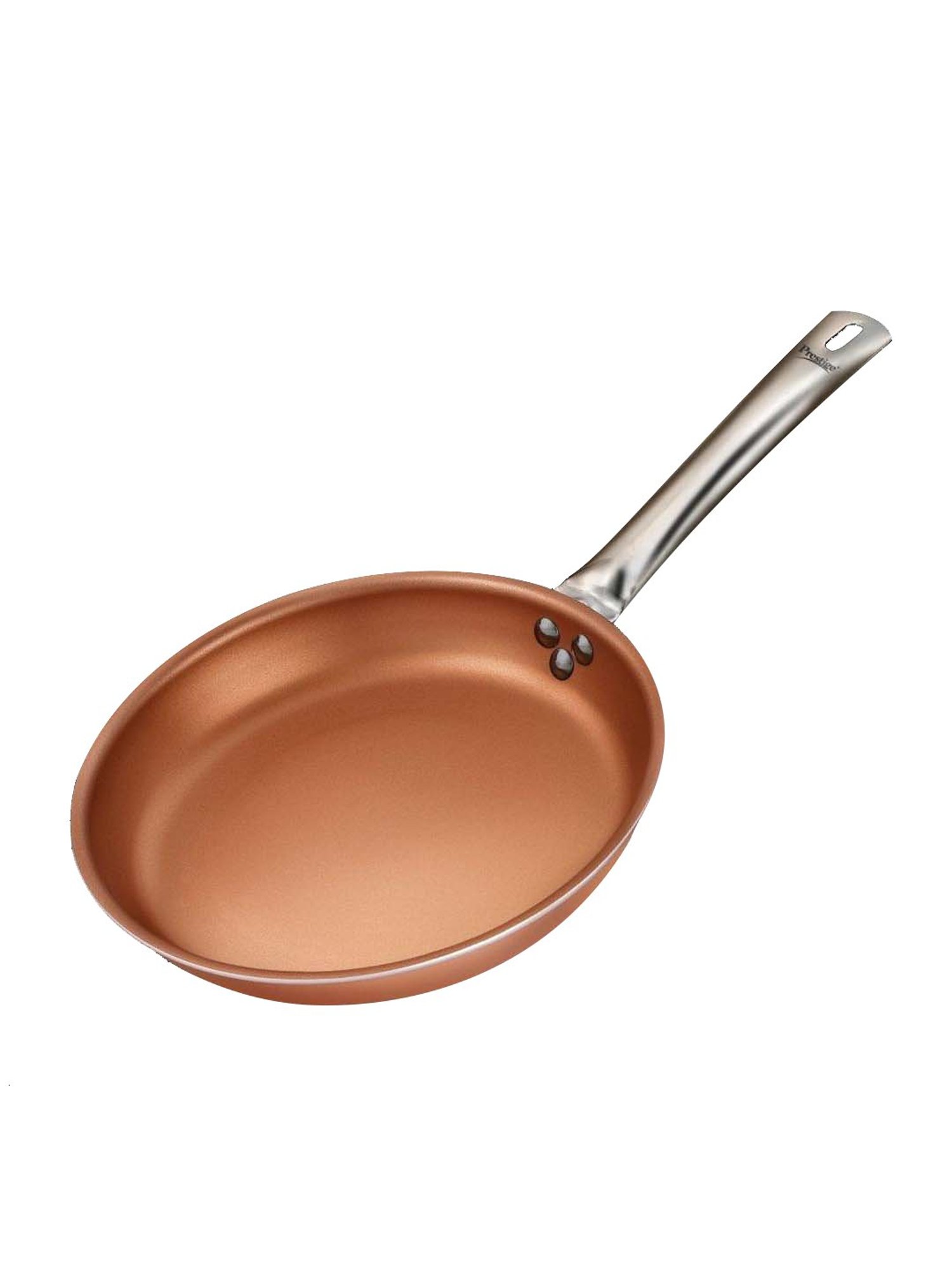 Prestige Brown Aluminium 20 cm Gas Compatible Fry Pan (1.2 L) - Set of 1