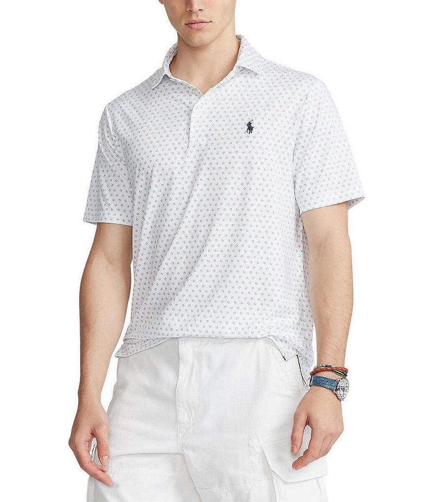 Cutter & Buck Big & Tall Prospect Textured Performance Stretch Short-Sleeve Polo Shirt