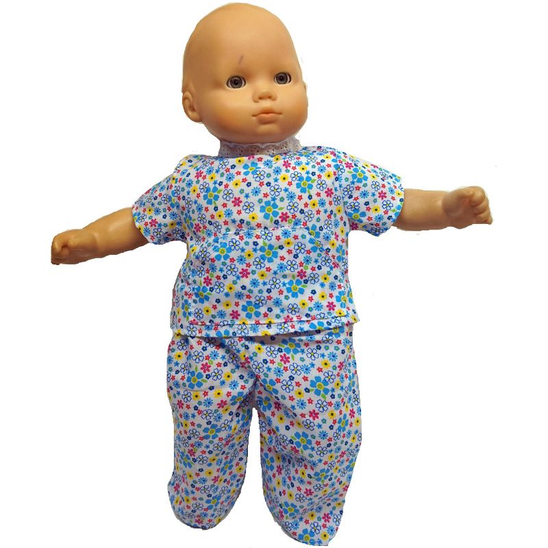 JC Toys Lil' Cutesies Twins 8.5" All Vinyl Baby Doll with Stroller