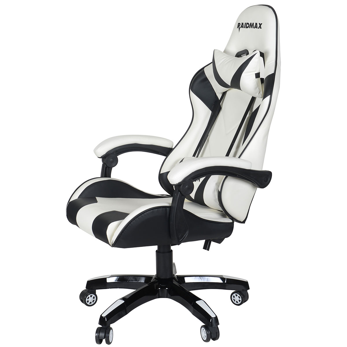Drakon Gaming Chair Ergonomic Racing Style Pu Leather Bucket Seat, Headrest and Lumber Support