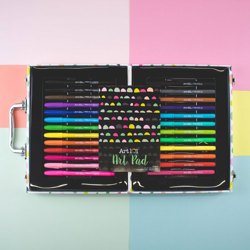 Art 101 36pc Doodle & Color Art Kit
