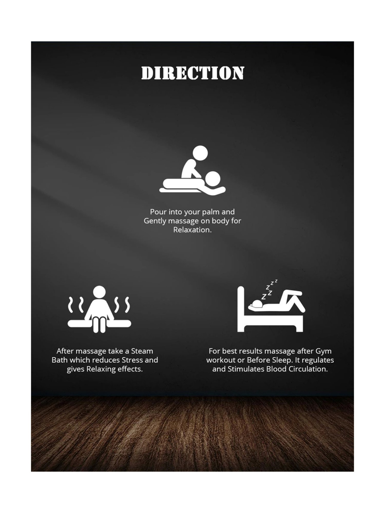 Mancode Gym Series Ayurvedic Muscle Relaxing Massage Oil - 110 ml