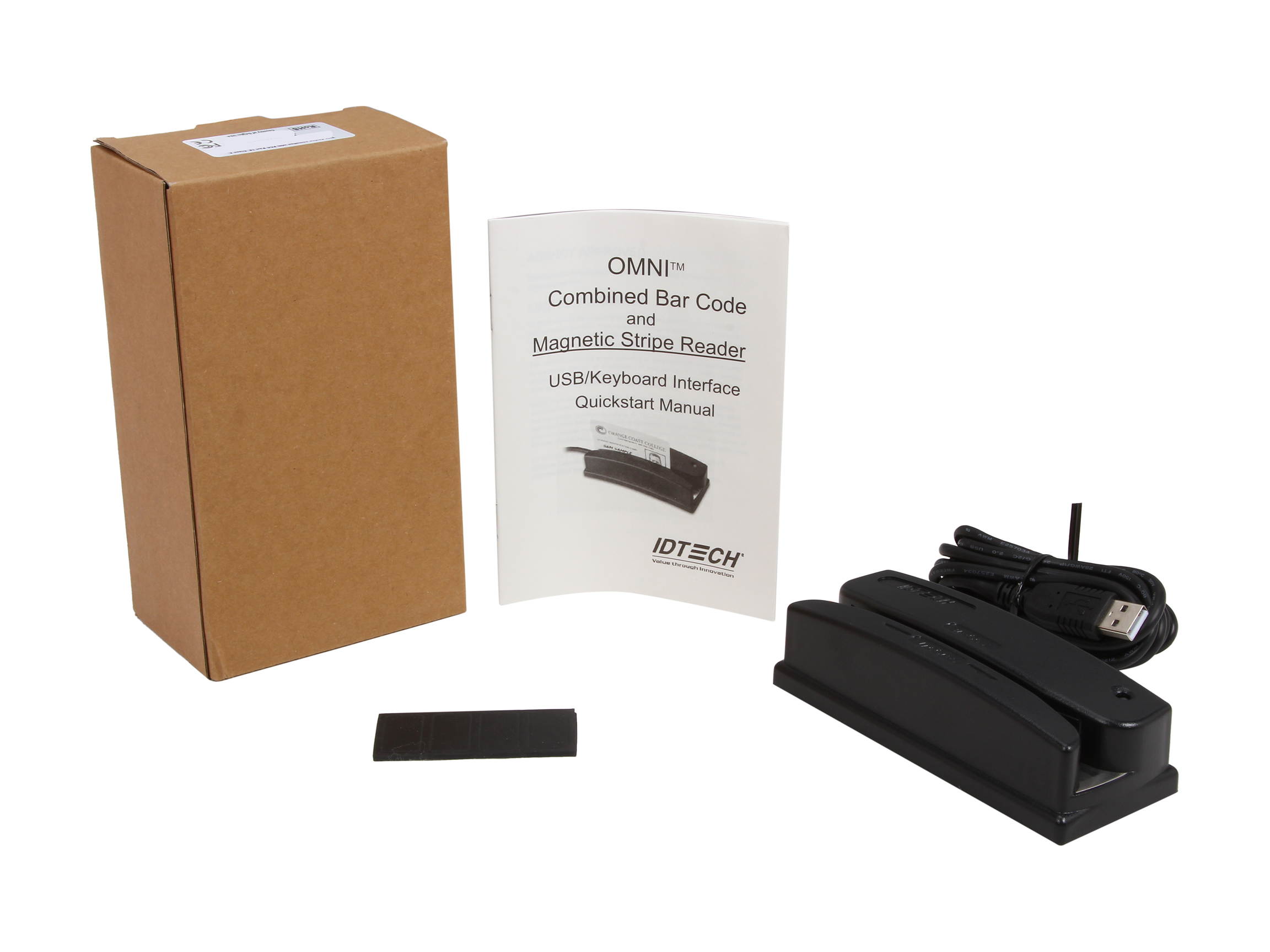 ID TECH Omni Heavy Duty Slot Reader for Bar Codes and/or MagStripe