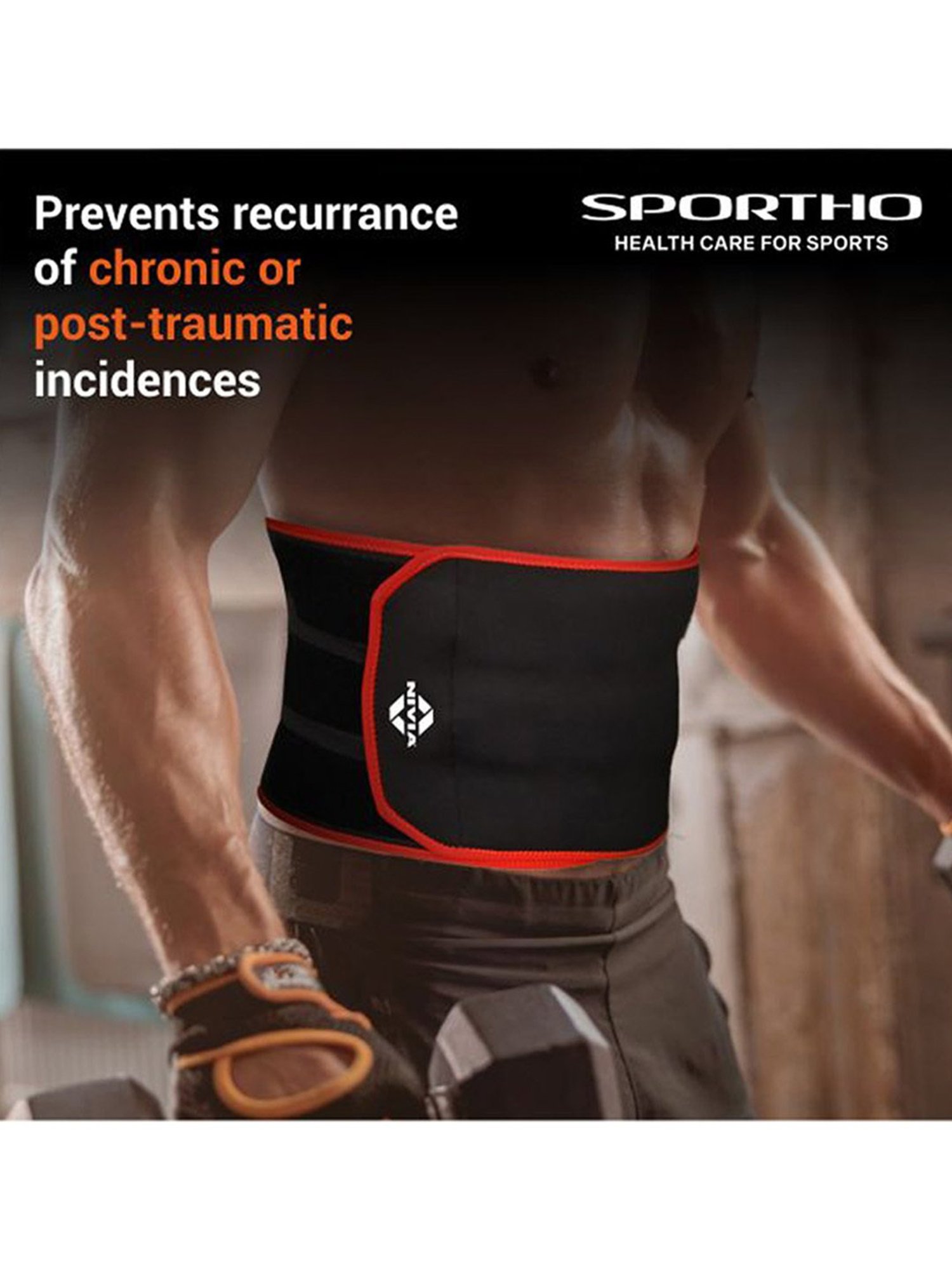 Protoner Gym Gloves with Padded Palm and Wrist Support (Black)