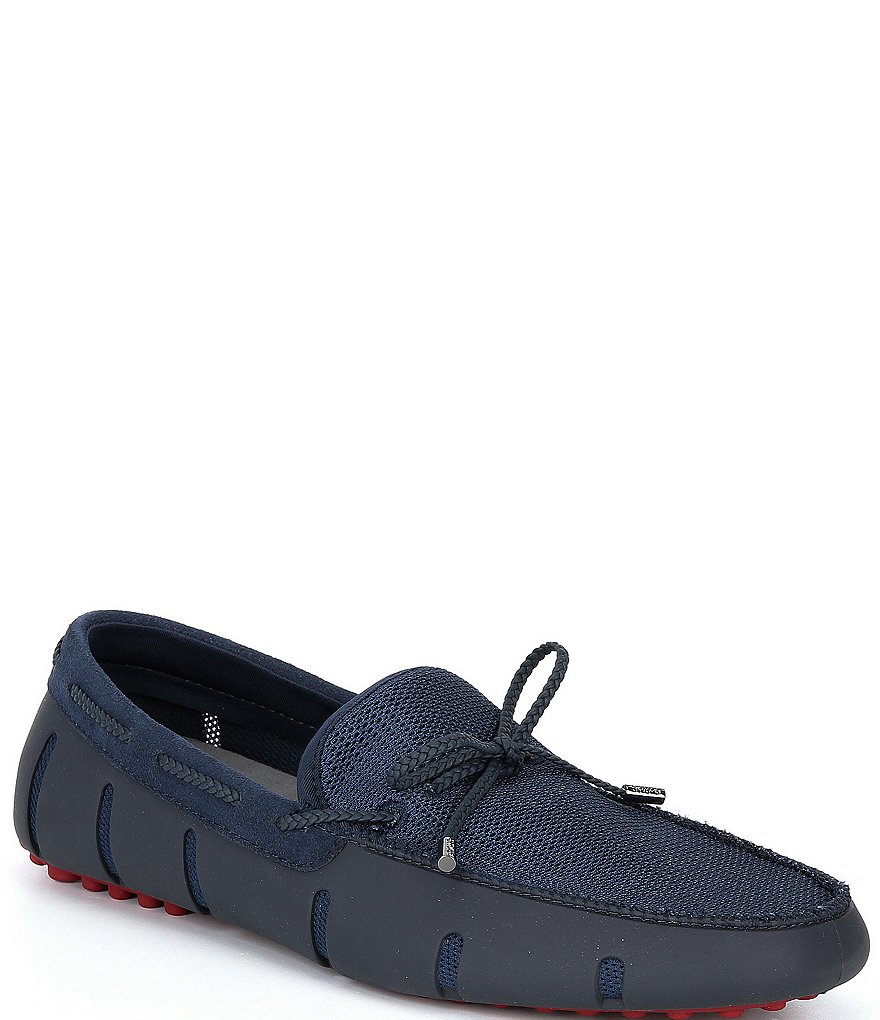 SWIMS Men's Braided Lace Lux Washable Loafer Drivers