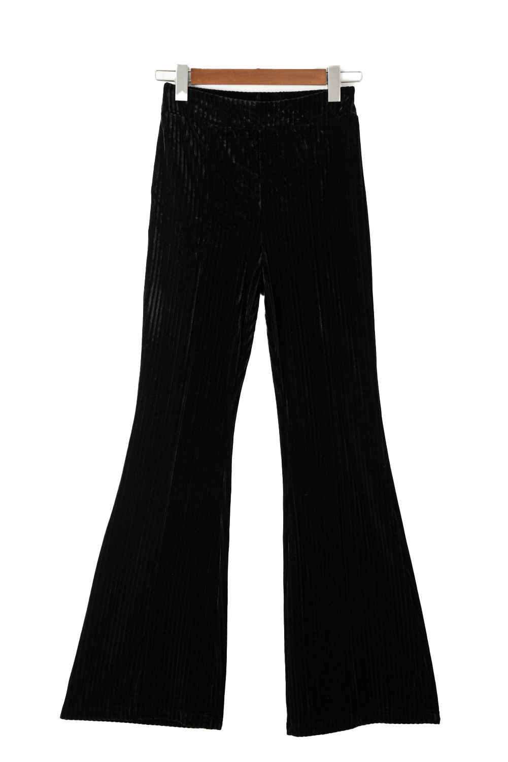 Karen Kane Cropped Wide Leg Linen Blend Striped Pants