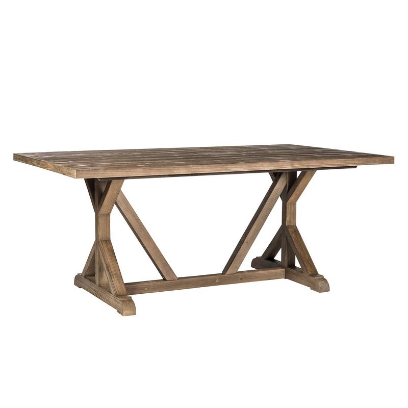 Carolina Lakes Trestle Dining Table Gray - Liberty Furniture