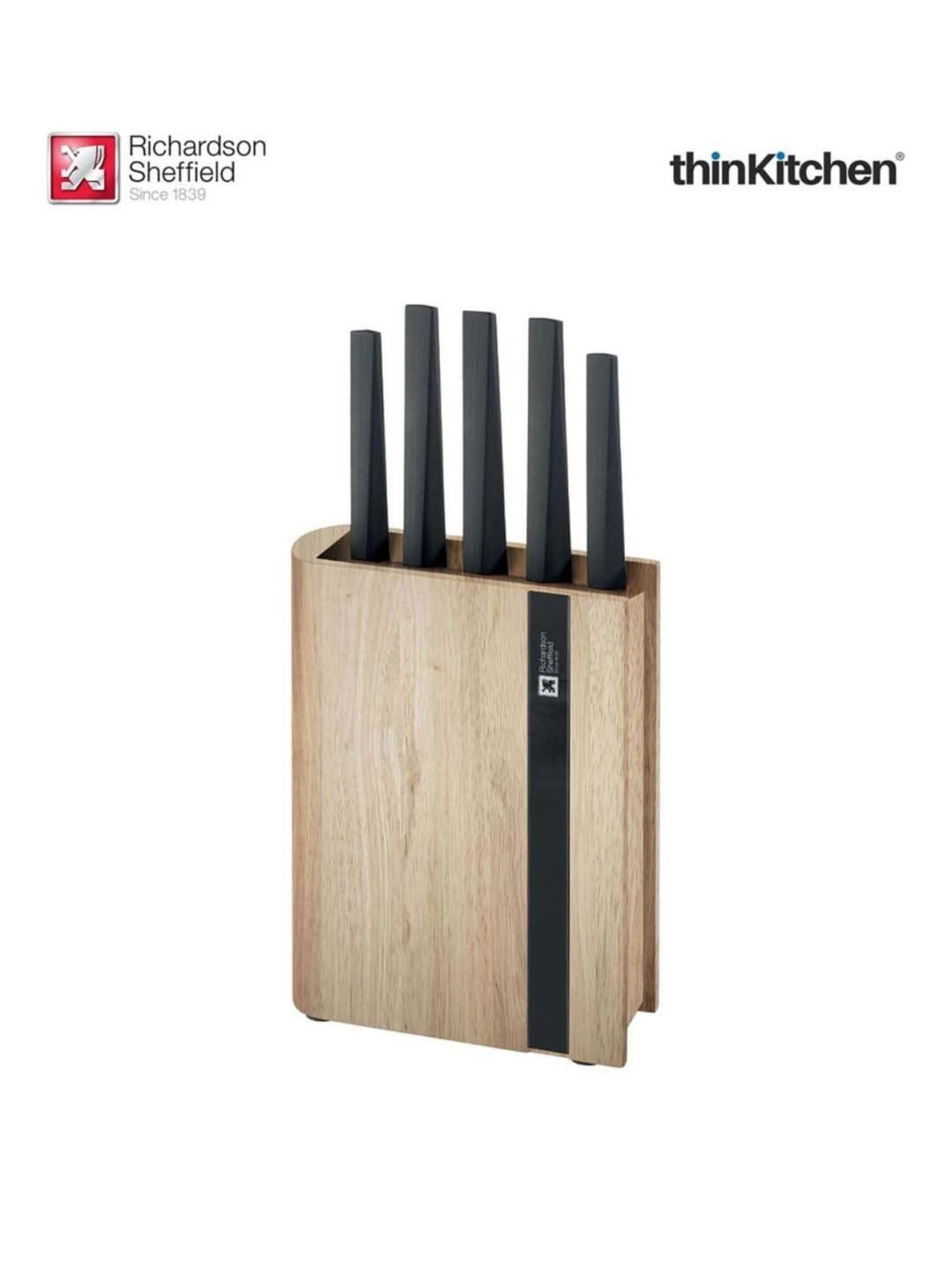 Richardson Sheffield Urban Silver Stainless Steel 5Pc Knife Set