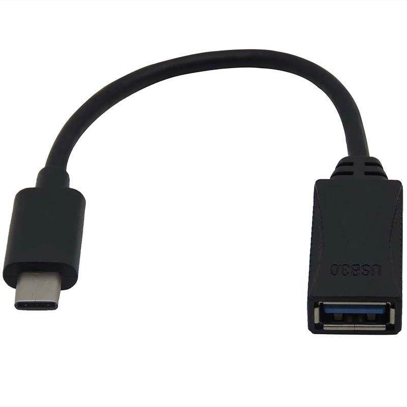 USB 3.0 3.1 Type C Male Connector to A Female OTG Data Cable Reversible Design