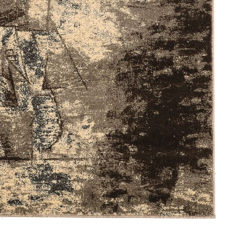 8'x10'3" Masters Man Rug Gray/Taupe - Linon