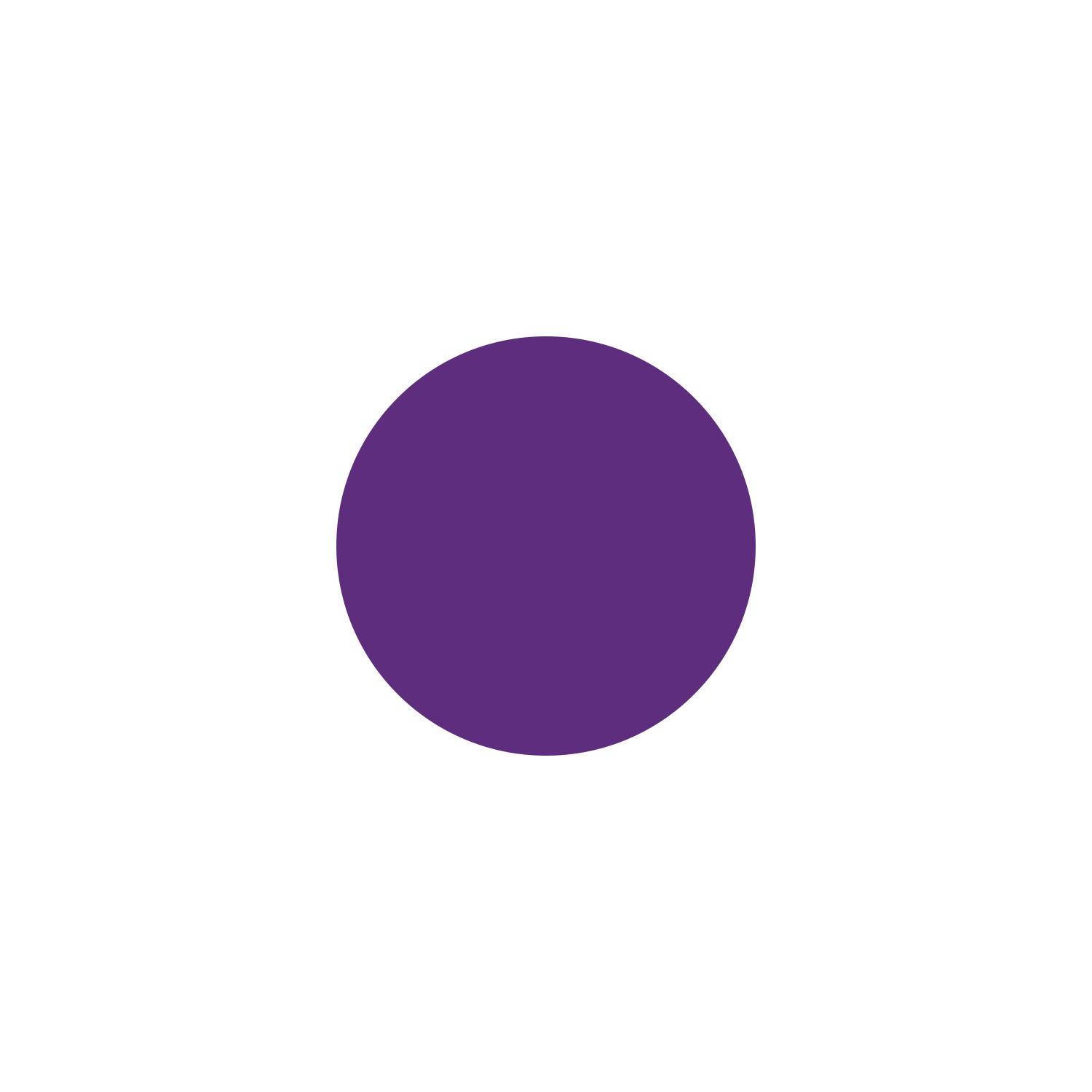 LiteMark 2 Inch Orange Dot Decals - Pack of 80