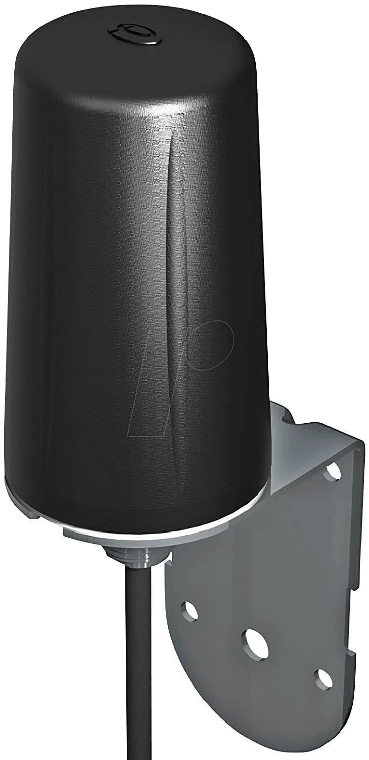Panorama B4BE-7-27-5SP Low Profile 4G/3G/2G Omni-Directional Bracket-Mount Antenna with 5m Cable (SMA Plug). Signal Booster for 3G&4G LTE Router/Mobile WiFi/Hot-Spot/M2M Devices