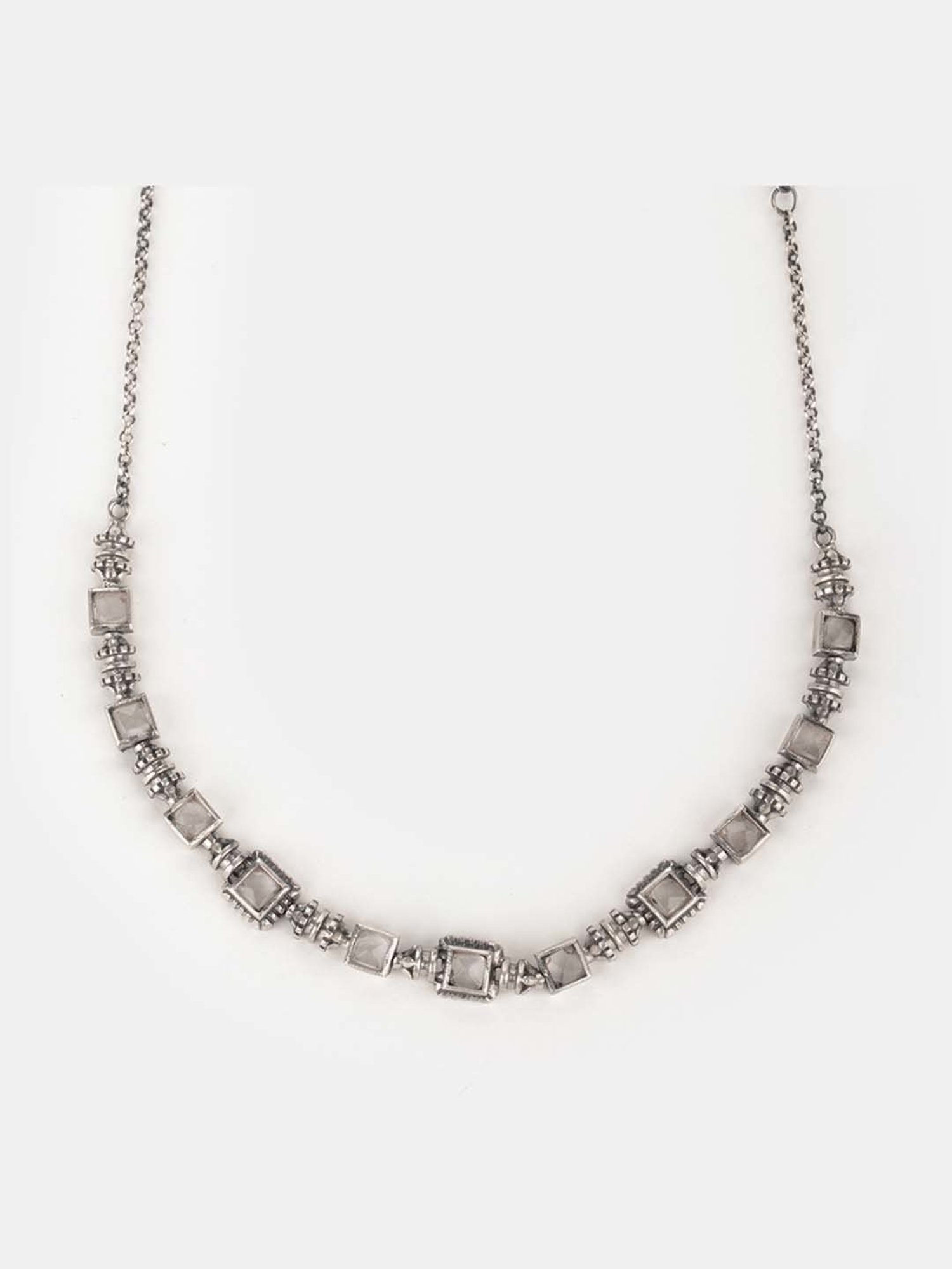 GIVA 92.5 Sterling Silver Double Infinity Love Necklace for Women