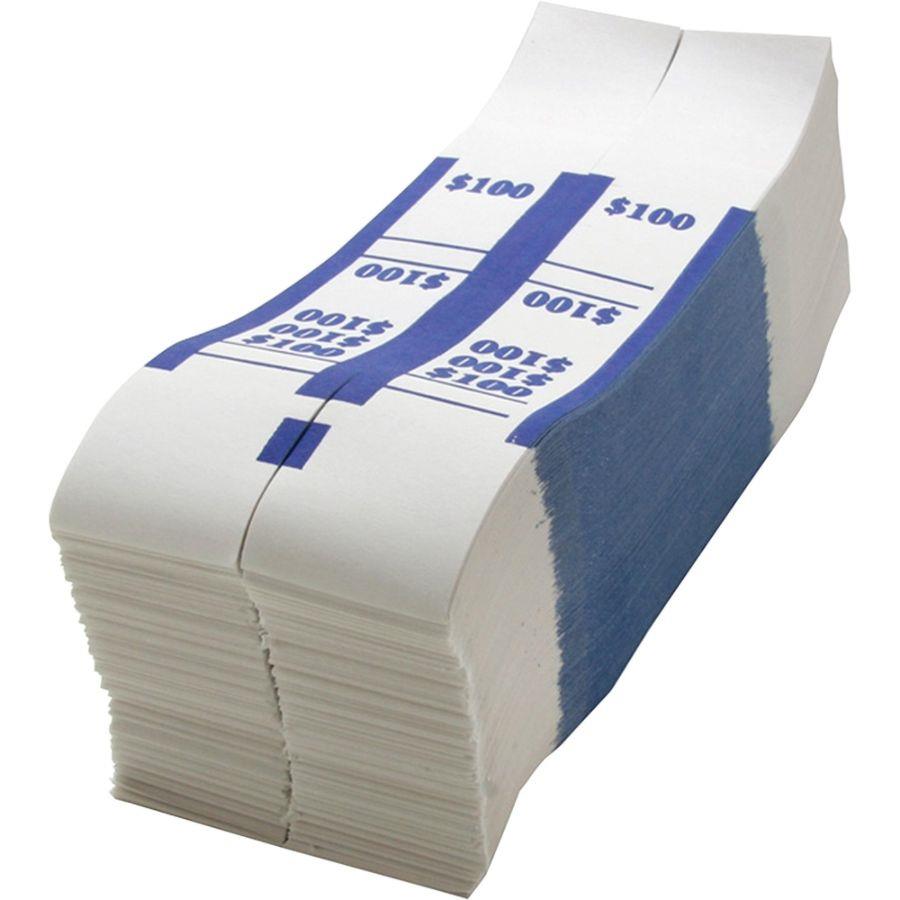 Sparco Bill Strap 100 1000/PK White/Blue BS100WK