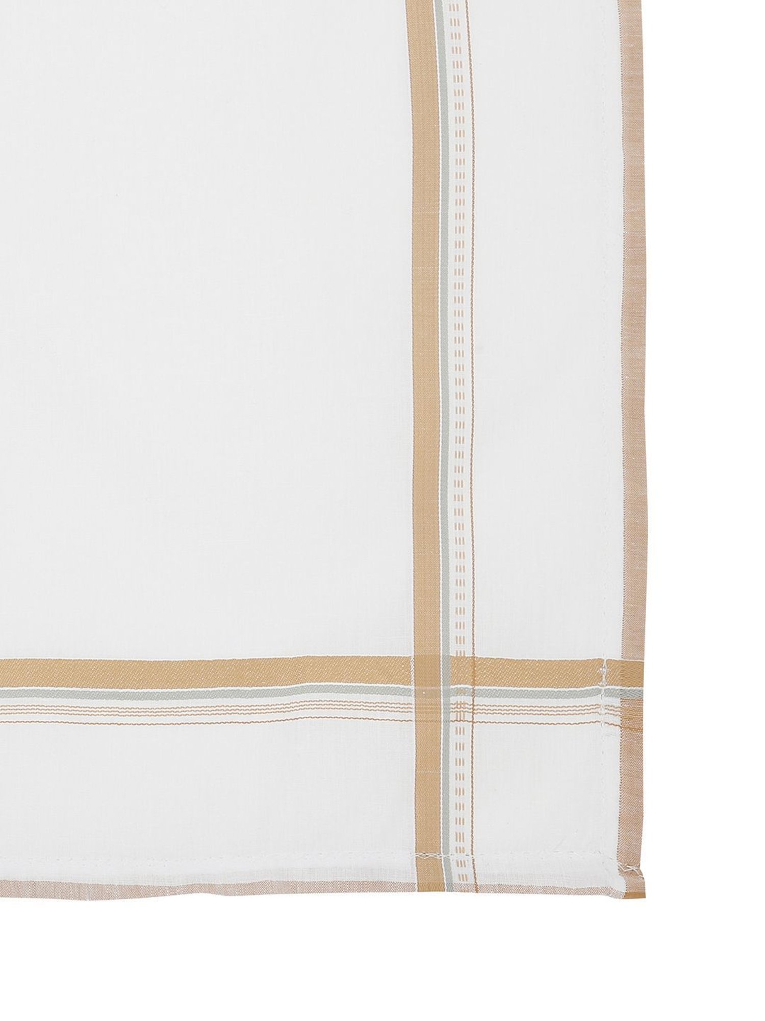 Crusset White Cotton Handkerchief - Pack of 6