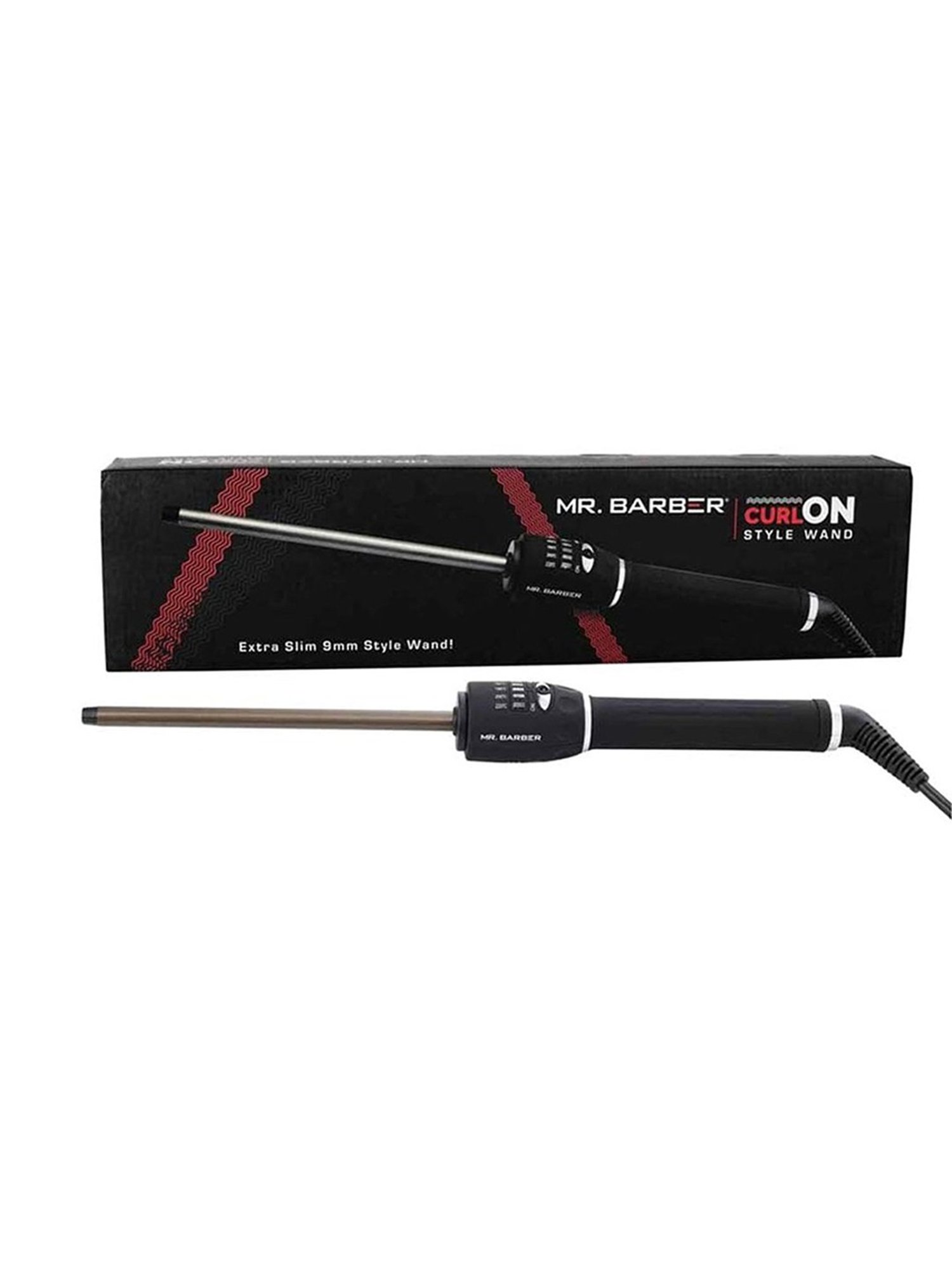 Mr. Barber Curl On MB-SWD Style Wand (Black)