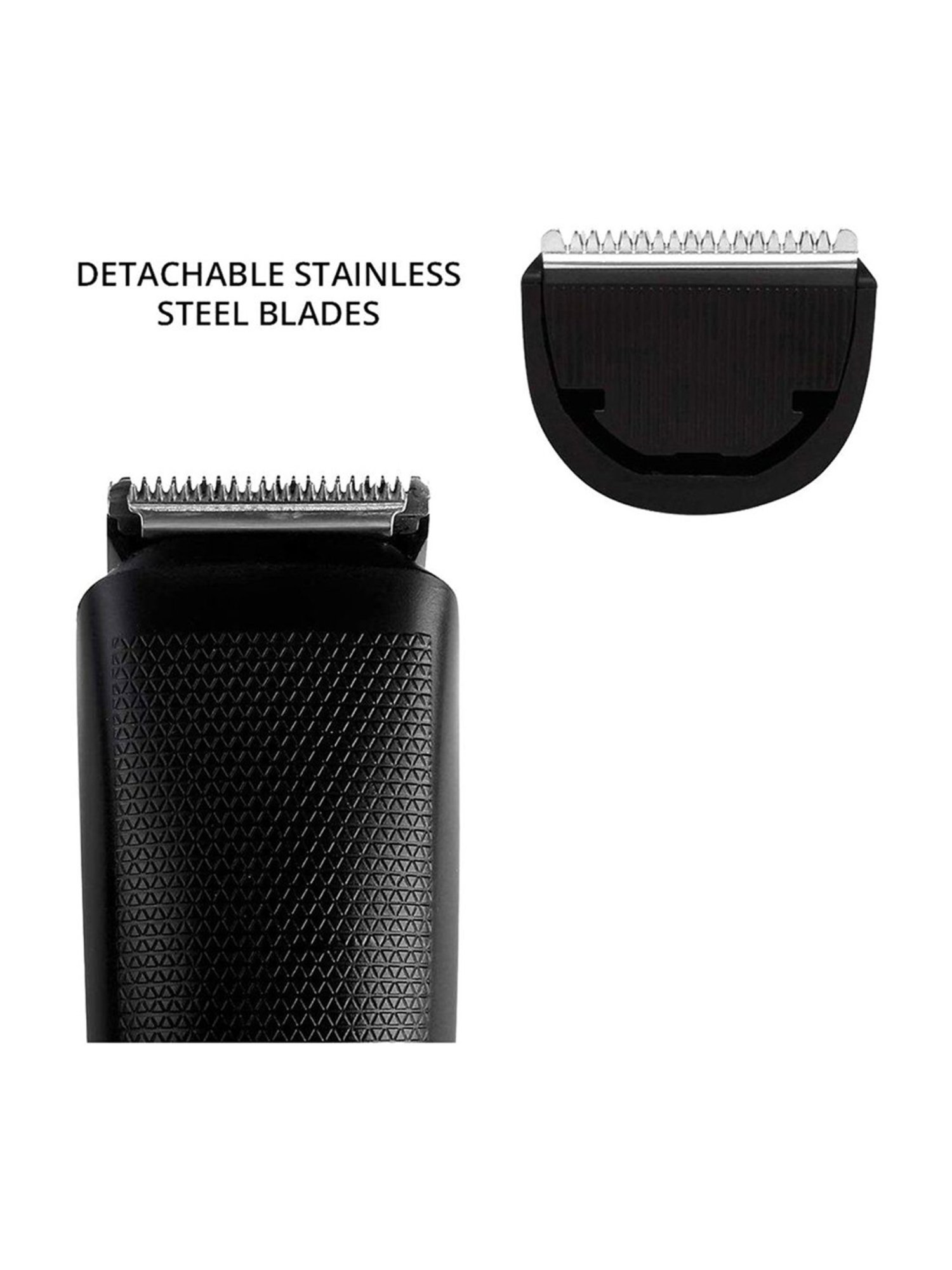 Lifelong LLPCM05 Cordless Rechargeable Beard Trimmer (Black)