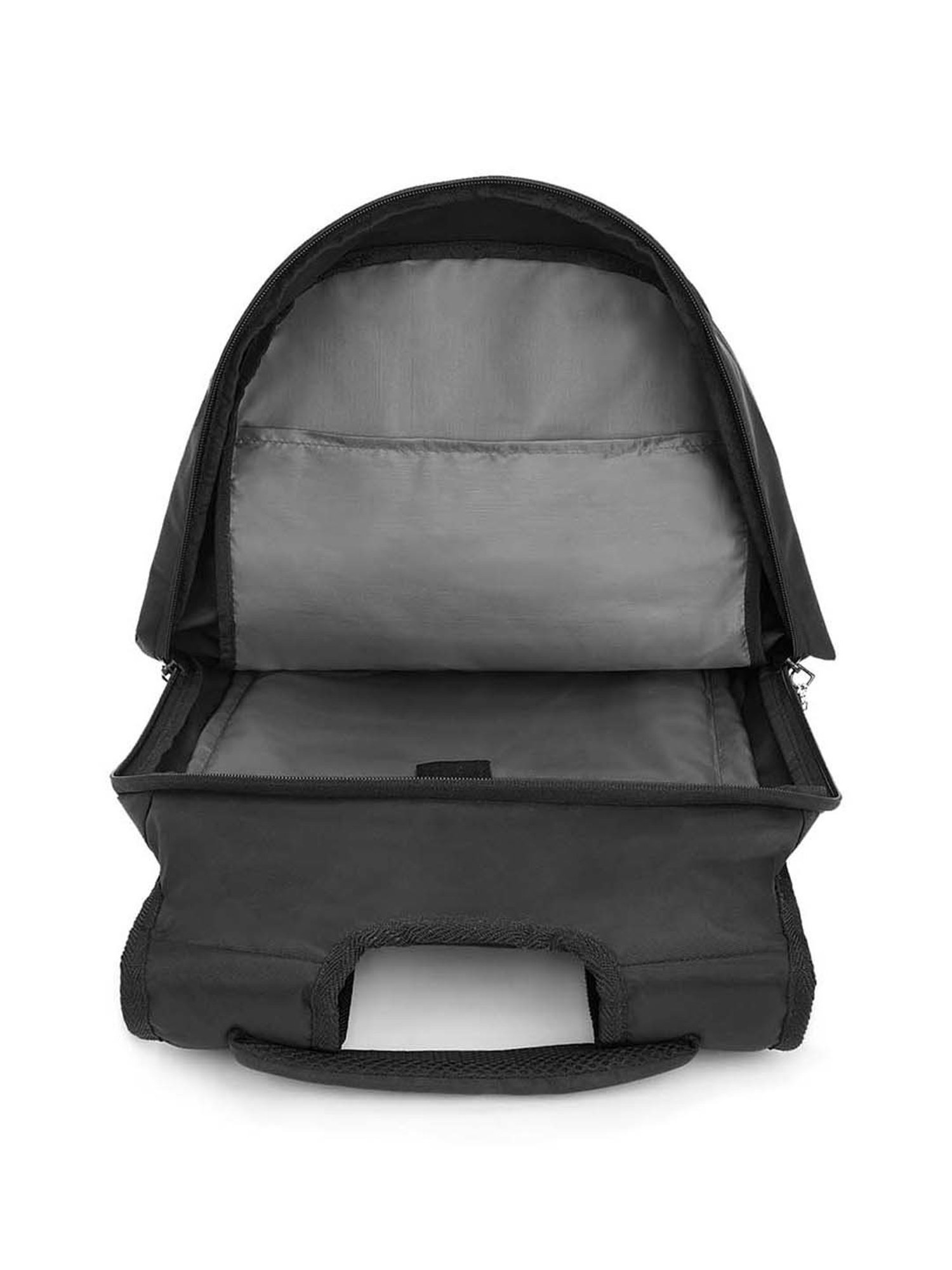 United Colors of Benetton Balsam 30 Ltrs Black Medium Laptop Backpack