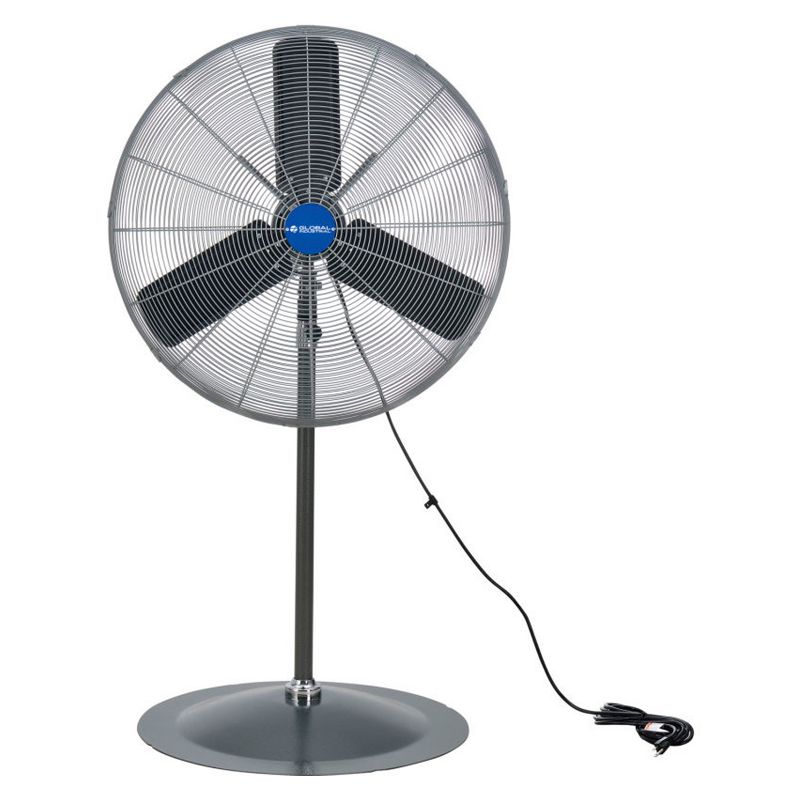 O2COOL Rechargeable Deluxe Necklace Fan with USB Cord Gray