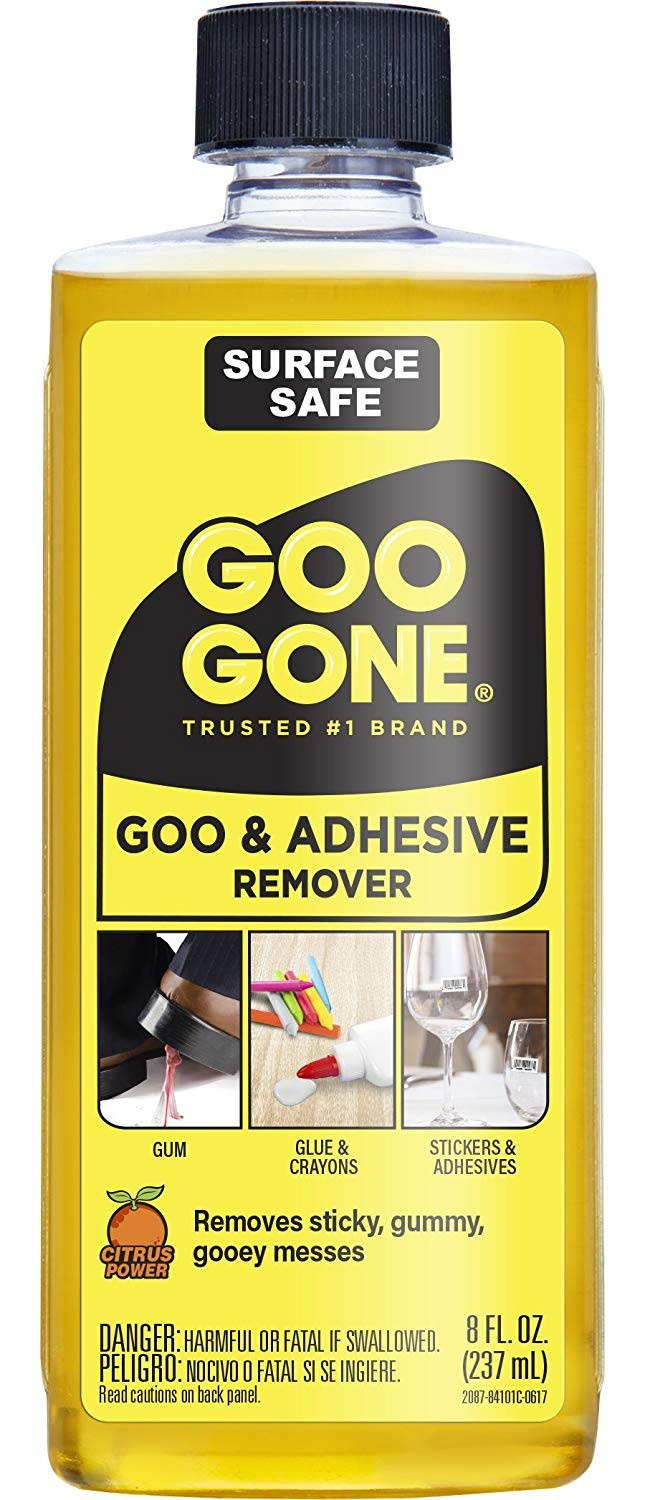 Goo Gone Original Liquid - 8 Ounce - Surface Safe Adhesive Remover