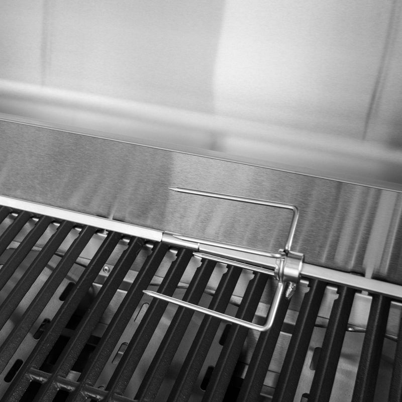 Royal Gourmet Universal Stainless Steel Complete Rotisserie Kit for Grills RTS5000 - Black