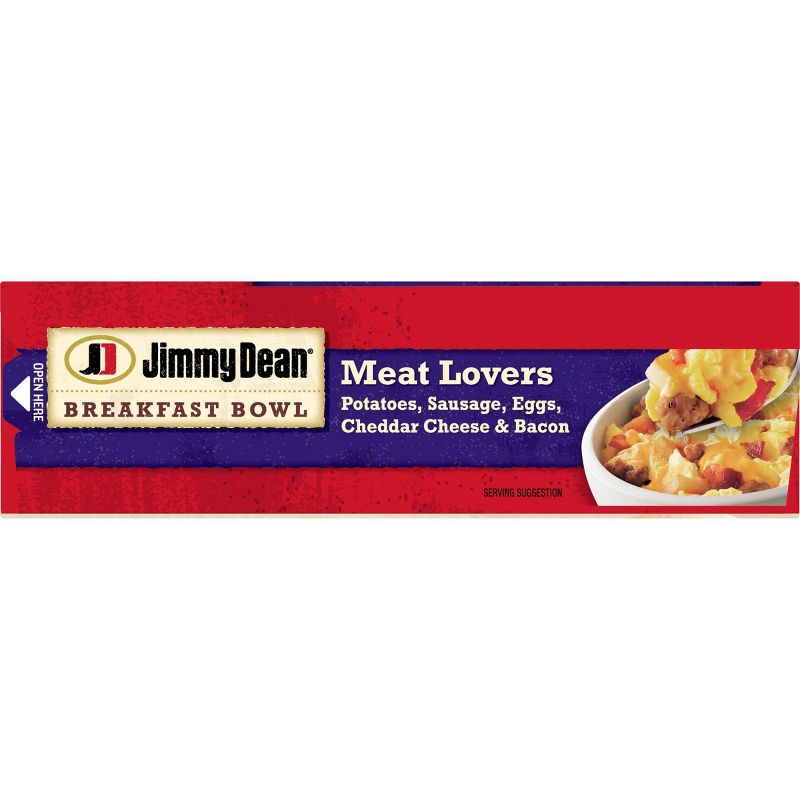 Jimmy Dean Frozen Meat Lovers Breakfast Bowl - 7oz