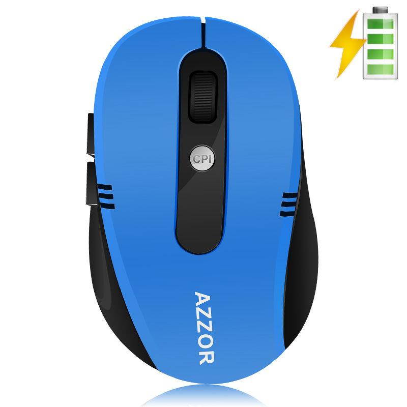 AZZOR S5 Rechargeable MouseRechargeable Wireless Silent Silent Power